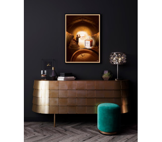 Affiche DOZ La Rochelle - Cognac Normandin-Mercier  - Paradis