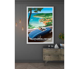 Poster DOZ Villefranche-sur-mer, movie, to catch a thief