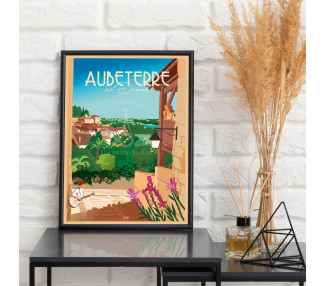 Affiche DOZ - Aubeterre-sur-Dronne - le balcon