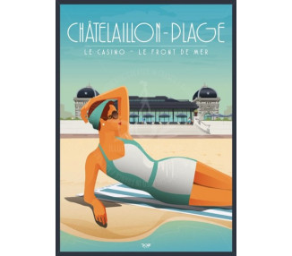 Affiche DOZ Châtelaillon plage le Casino