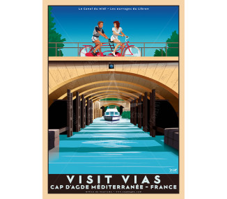 Affiche DOZ Cap d’Agde - Vias