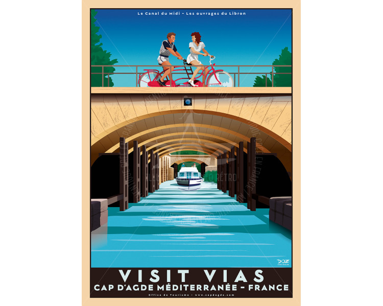 Affiche DOZ Cap d’Agde - Vias
