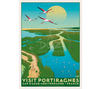 Affiche DOZ Cap d’Agde - Portiragnes