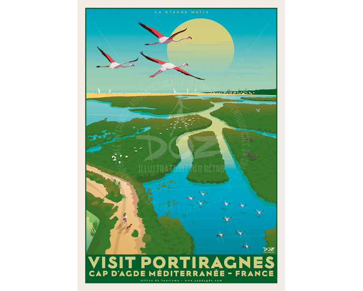 Affiche DOZ Cap d’Agde - Portiragnes