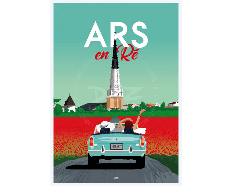 Affiche DOZ Ars en Ré