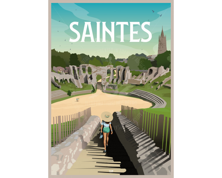 Affiche DOZ Saintes - Les Arènes Affiche DOZ Saintes - Les Arènes