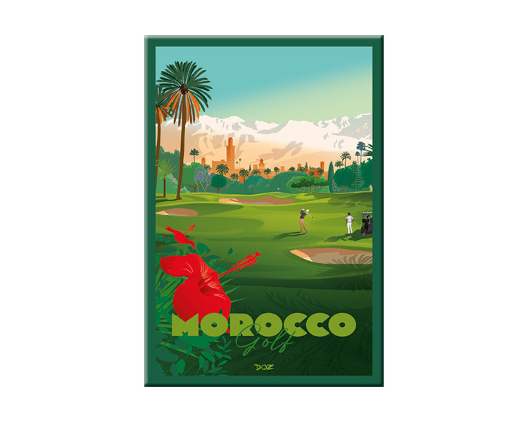 Magnet - Maroc - Golf Magnet - Maroc - Golf