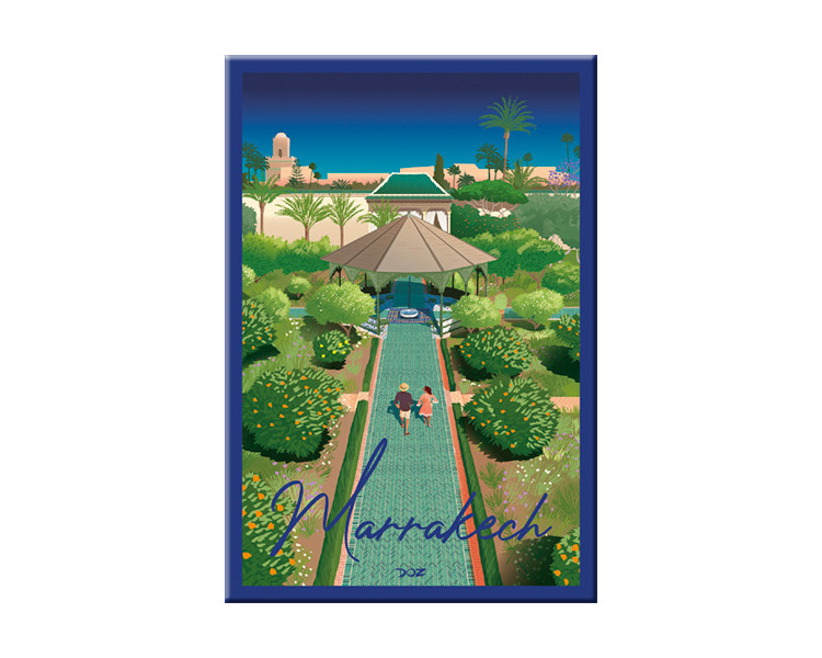Magnet - Maroc - Jardins secrets Magnet - Maroc - Jardins secrets