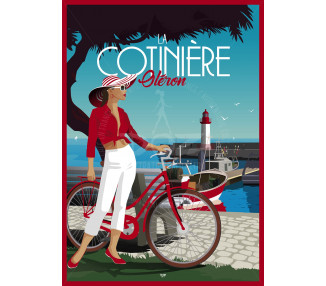 Affiche DOZ La Cotinière - Ile d'Oléron