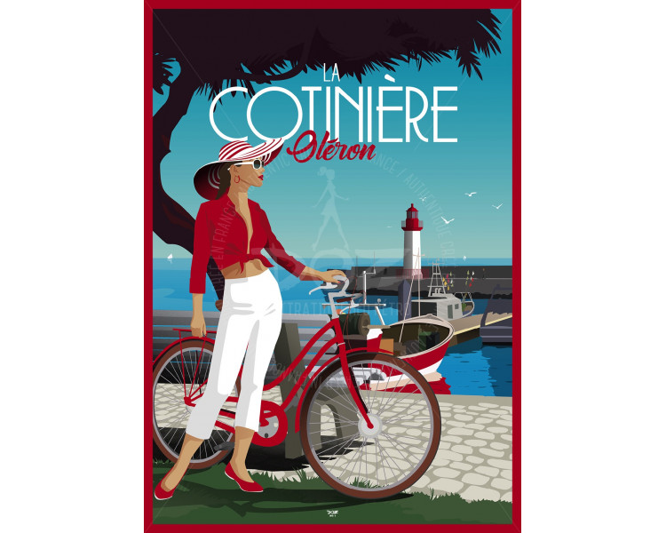 Affiche DOZ La Cotinière - Ile d'Oléron Affiche DOZ La Cotinière - Ile d'Oléron