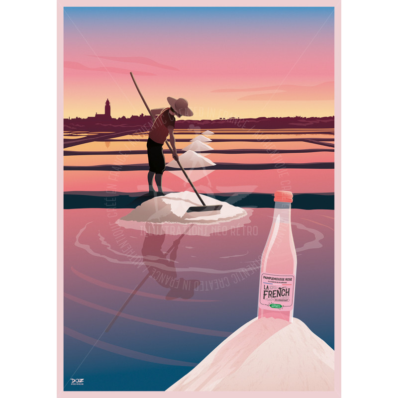 Affiche DOZ La French - Tonic français - Guérande Affiche DOZ La French - Tonic français - Guérande