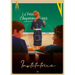Affiche DOZ - Métier - Institutrice