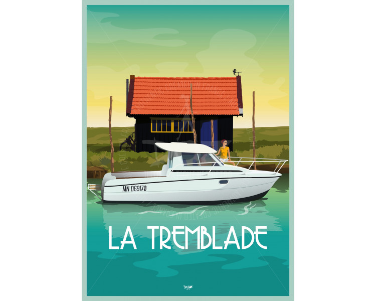 Affiche DOZ La Tremblade N°2 Affiche DOZ La Tremblade N°2
