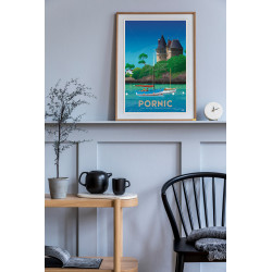 Affiche DOZ - Pornic - Le château
